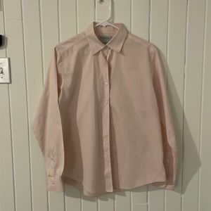 Books Brothers non-iron, light, pink, button-down shirt